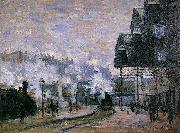 Claude Monet the Western Region Goods Sheds Spain oil painting artist